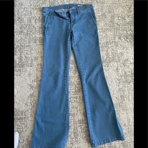 Miu Miu flared mid rise jeans size 27
